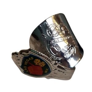 Las Vegas Souvenir Silver Ring